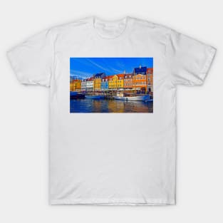 Late Afternoon in Nyhavn, Copenhagen T-Shirt